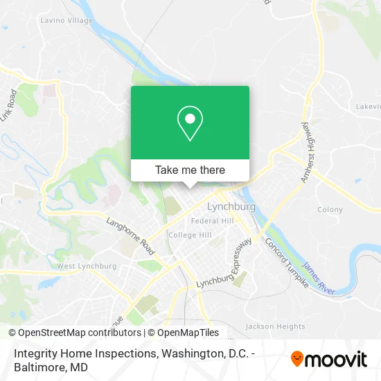 Integrity Home Inspections map