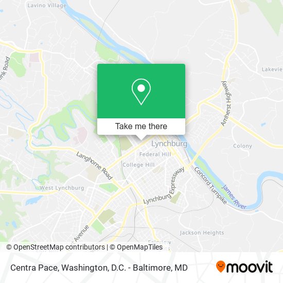 Centra Pace map