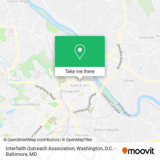 Mapa de Interfaith Outreach Association