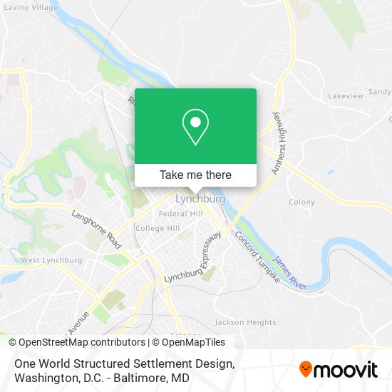 Mapa de One World Structured Settlement Design