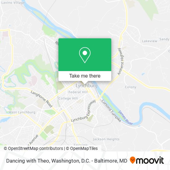 Dancing with Theo map