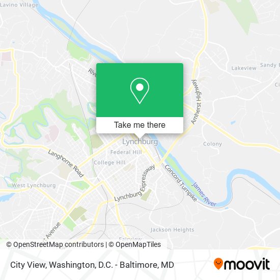 City View map