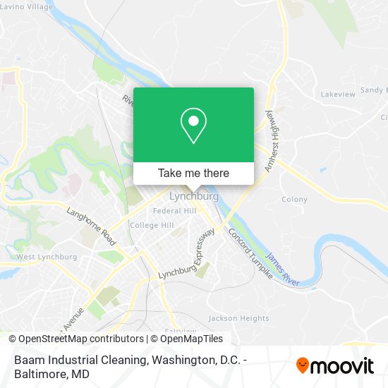 Baam Industrial Cleaning map