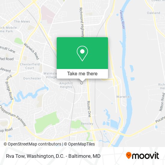 Rva Tow map