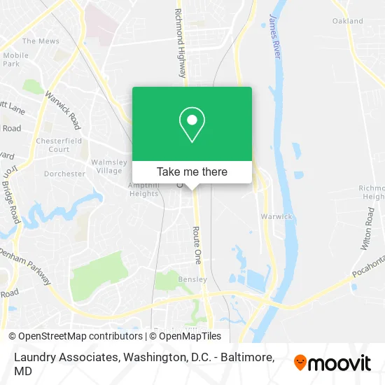 Laundry Associates map