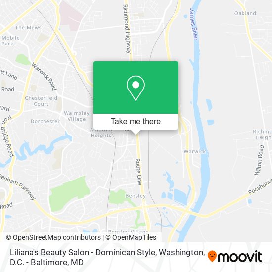 Liliana's Beauty Salon - Dominican Style map