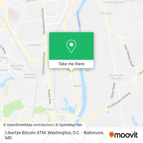 Libertyx Bitcoin ATM map