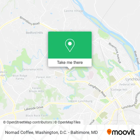 Nomad Coffee map