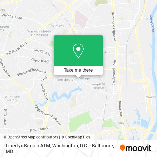 Libertyx Bitcoin ATM map