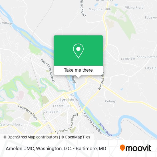 Amelon UMC map