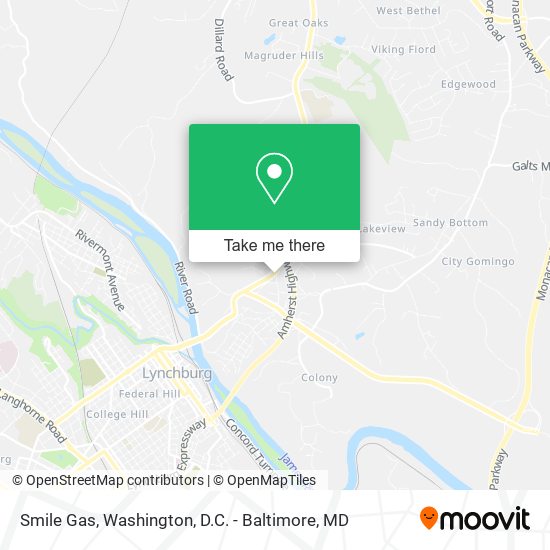 Smile Gas map
