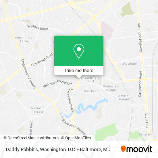 Daddy Rabbit's map