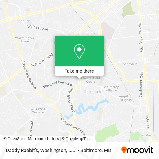 Daddy Rabbit's map