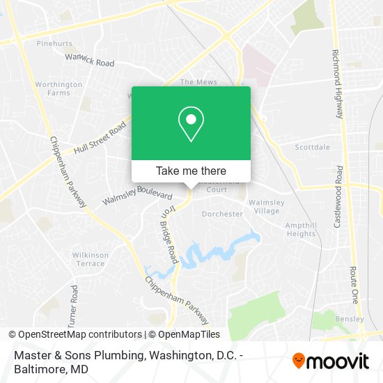 Master & Sons Plumbing map