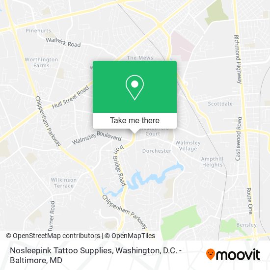 Nosleepink Tattoo Supplies map