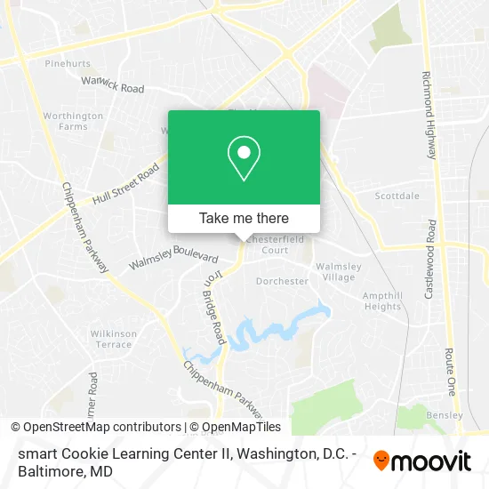 smart Cookie Learning Center II map