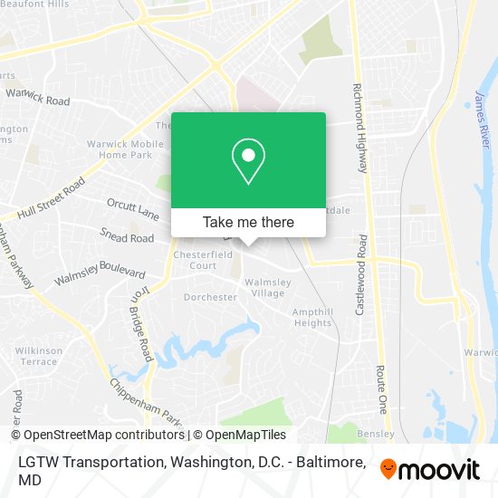 Mapa de LGTW Transportation