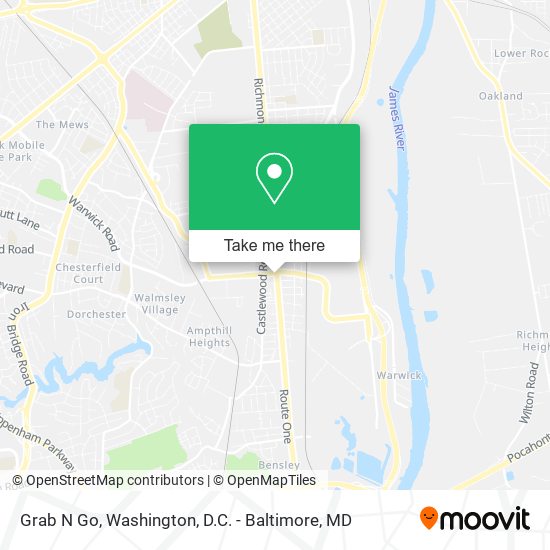 Grab N Go map