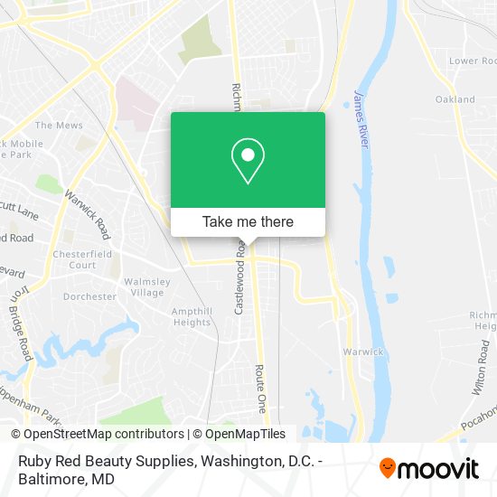 Ruby Red Beauty Supplies map
