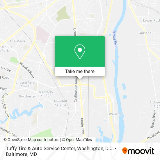 Tuffy Tire & Auto Service Center map