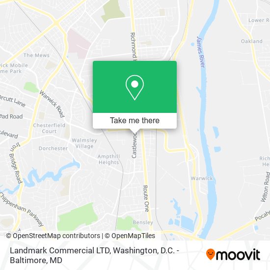 Mapa de Landmark Commercial LTD