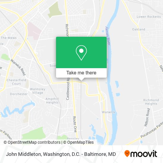 John Middleton map