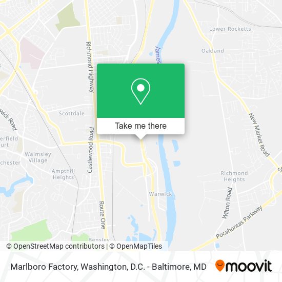 Marlboro Factory map