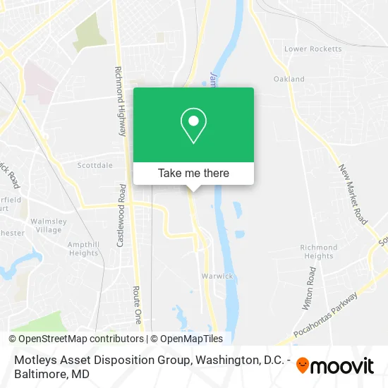 Motleys Asset Disposition Group map
