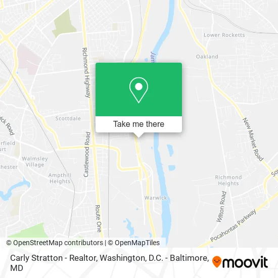 Carly Stratton - Realtor map