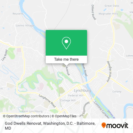 God Dwells Renovat map
