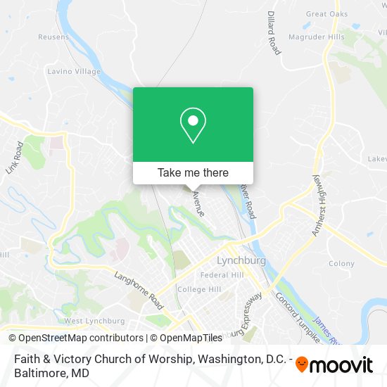 Faith & Victory Church of Worship map