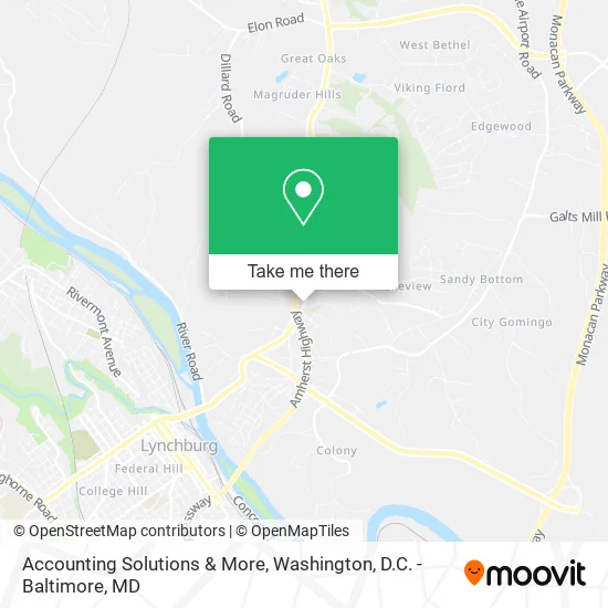 Accounting Solutions & More map