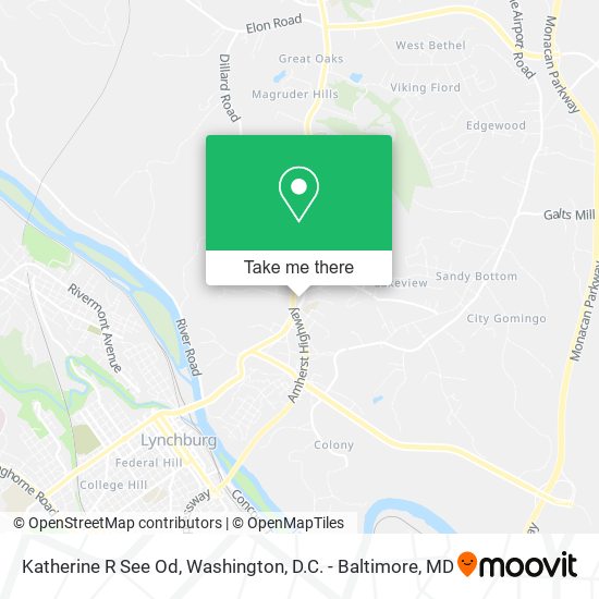 Mapa de Katherine R See Od