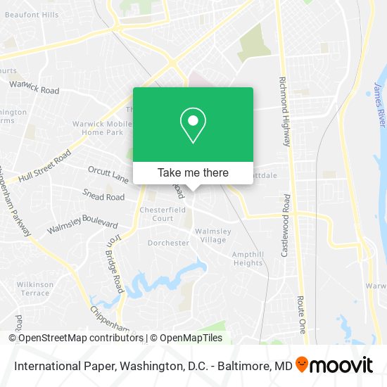 International Paper map