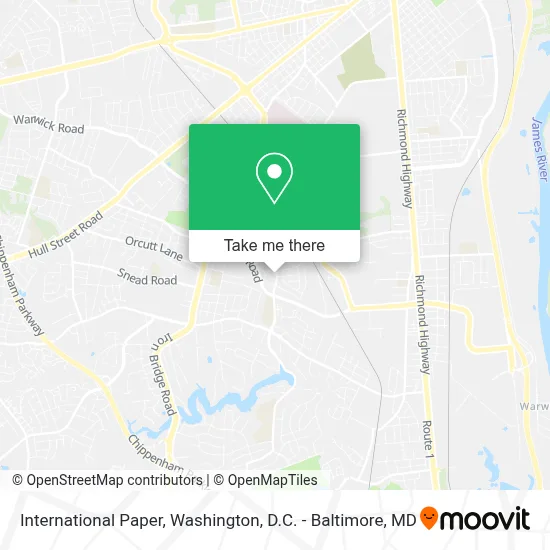 International Paper map