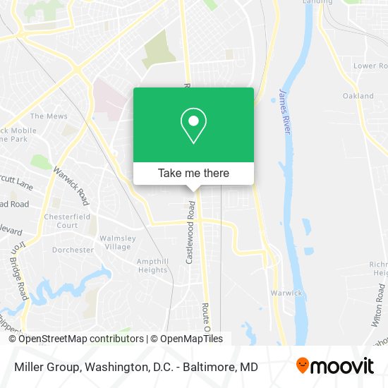 Miller Group map