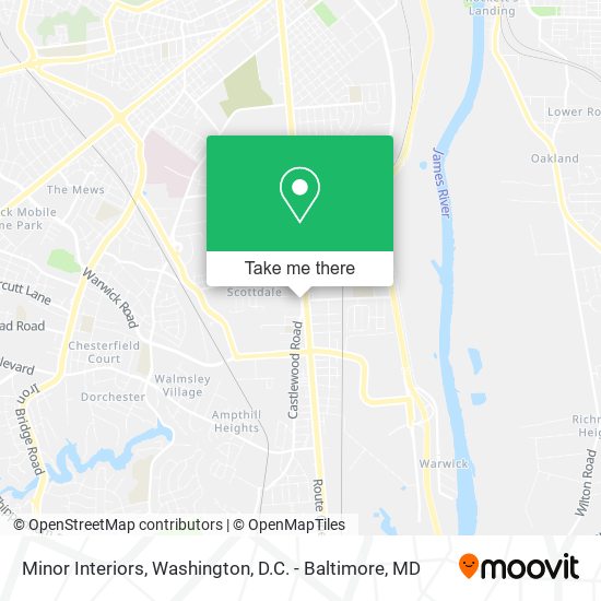 Minor Interiors map