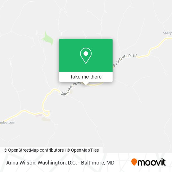 Mapa de Anna Wilson