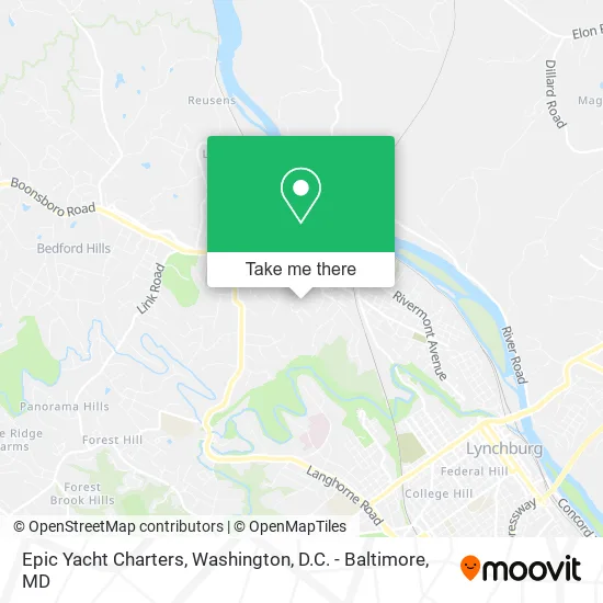 Mapa de Epic Yacht Charters