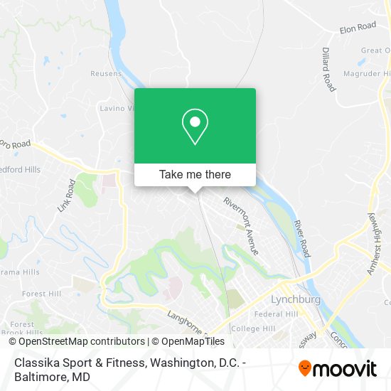 Mapa de Classika Sport & Fitness