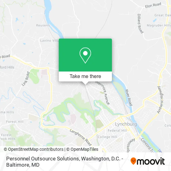 Personnel Outsource Solutions map