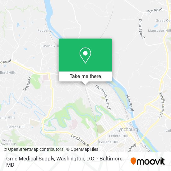 Gme Medical Supply map
