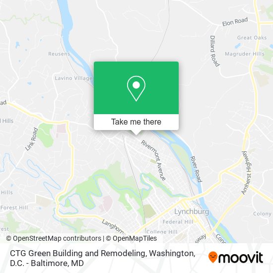 CTG Green Building and Remodeling map