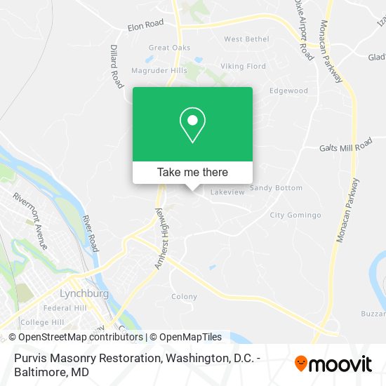 Purvis Masonry Restoration map