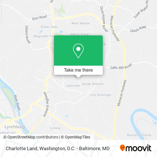 Mapa de Charlotte Land