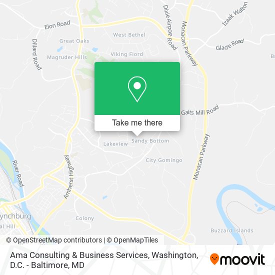 Ama Consulting & Business Services map