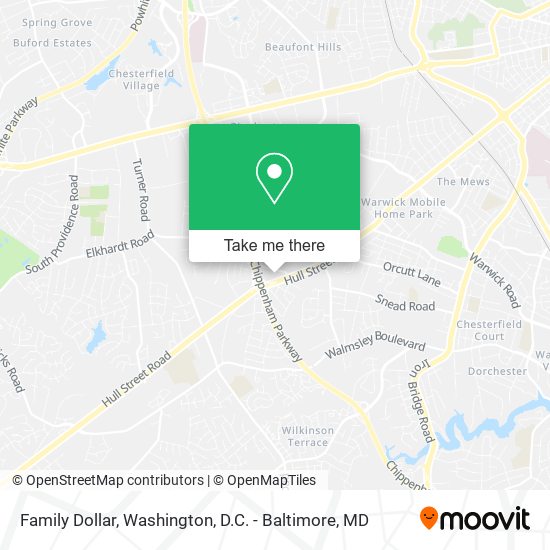 Family Dollar map