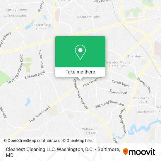 Cleanest Cleaning LLC map