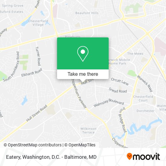 Mapa de Eatery