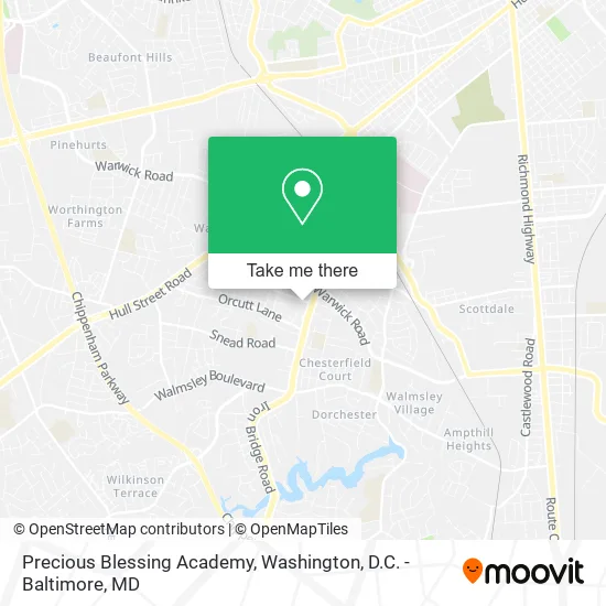 Precious Blessing Academy map